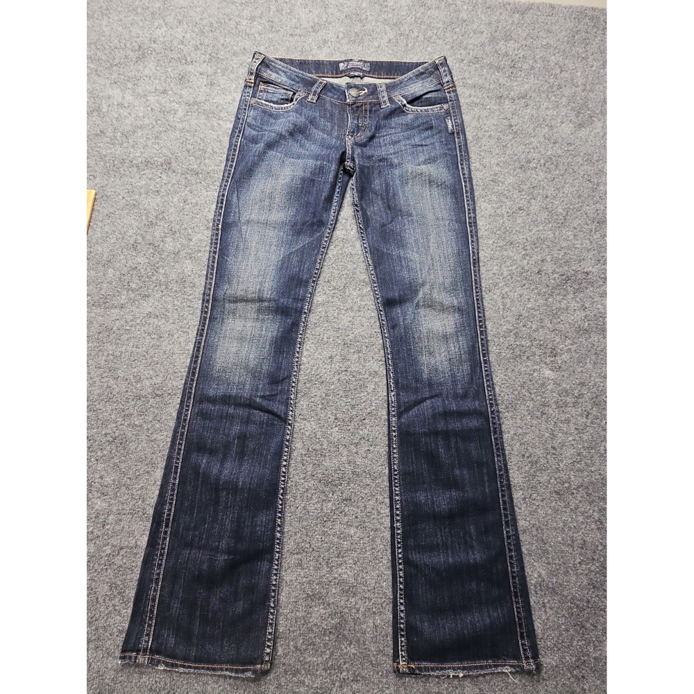 Silver Jeans Frances 18" Women's 29x35 (33x36) Bootcut Denim Cowgirl  Rodeo